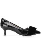 Tod's Leather Pointed Pumps - Black
