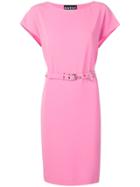 Boutique Moschino Fitted Mid-length Dress - Pink