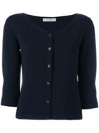 D.exterior Fitted Cardigan - Blue