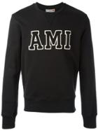 Ami Alexandre Mattiussi Ami Patch Sweatshirt - Black