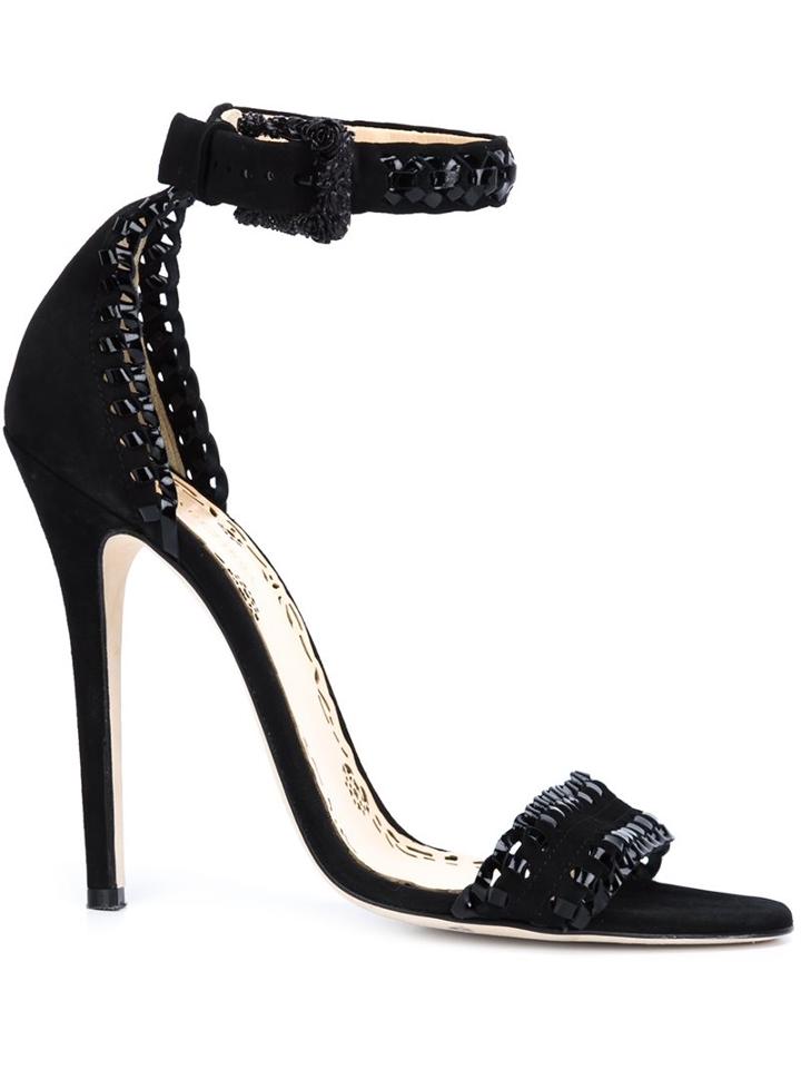Marchesa 'sierra' Stitch Strap Sandal