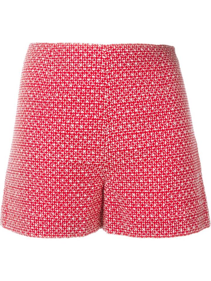 Vanessa Bruno Athé Embroidered Shorts