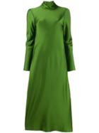 Maison Rabih Kayrouz Turtleneck Midi Dress - Green