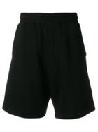 Mcq Alexander Mcqueen Shrunken Low Crotch Shorts - Black