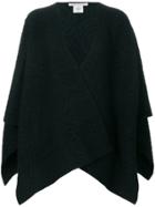 Stefano Mortari Quilted Cape - Black