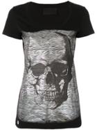 Philipp Plein Skull-embellished T-shirt - Black