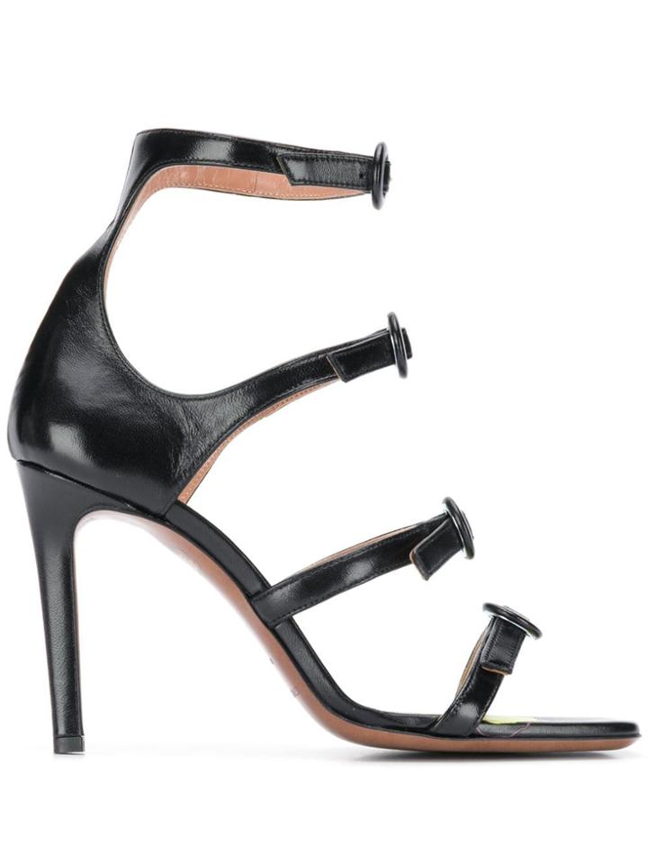 L'autre Chose Open-toe Sandals - Black