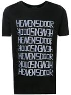 Fad Three Heavens Door T-shirt, Men's, Size: M, Black, Cotton