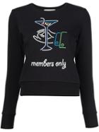 Yazbukey Members Only Print Sweatshirt