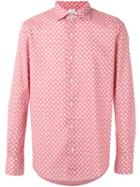 Flower Print 'tokyo' Shirt - Men - Cotton - L, Red, Cotton, Finamore 1925 Napoli