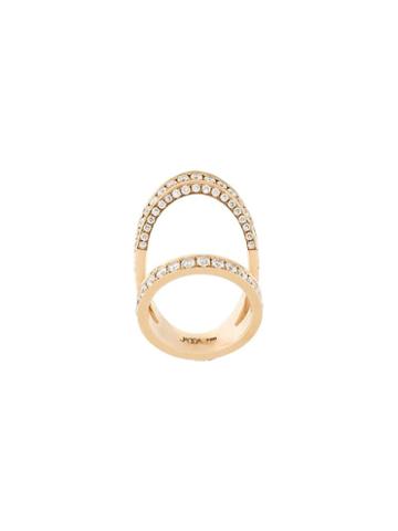 Jagga 'mughal' Diamond Thumb Ring, Women's, Metallic