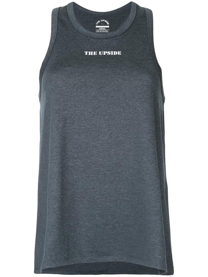The Upside Racerback Tank Top - Blue