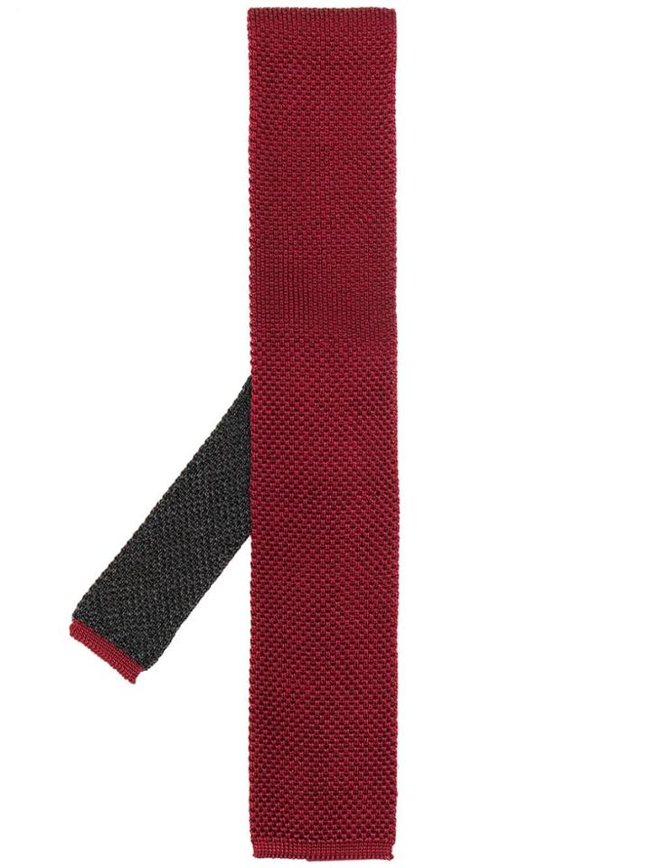 Canali Squared Tip Tie