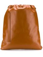 Erika Cavallini Pouch-style Backpack - Brown
