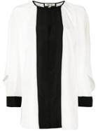 Diane Von Furstenberg Aime Cut Out Top - White
