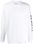 Carhartt Wip Logo Print T-shirt - White
