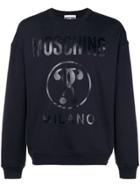 Moschino Printed Logo Sweatshirt - Blue