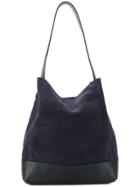 Closed Slouchy Shoulder Bag - Blue