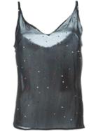 Christopher Kane Gemstone Embellished Cami Top