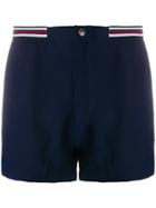 Fila Striped Waistband Shorts - Blue