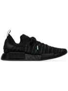Adidas Black Nmd R1 Knitted Sneakers