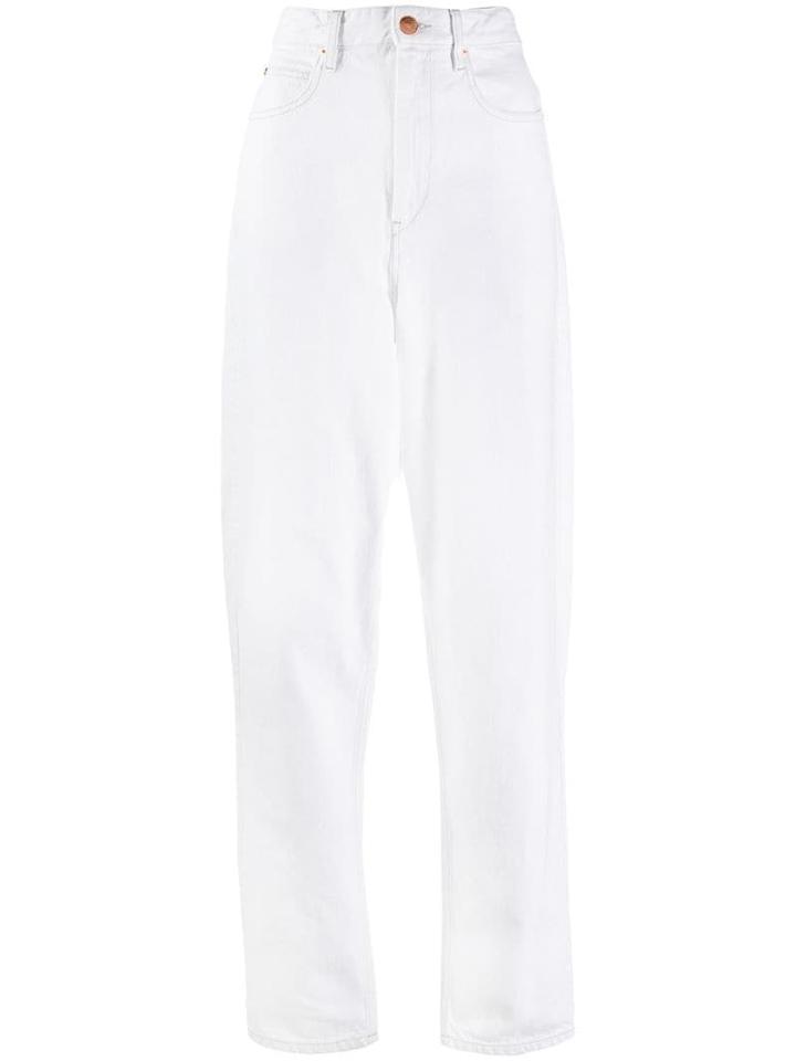 Isabel Marant Étoile Corby Jeans - White