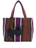 Tila March Simple Bag Ethnic M Tote - Brown