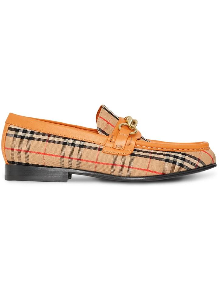Burberry The 1983 Check Link Loafer - Yellow