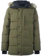 Canada Goose Hooded Zipped Coat - Green
