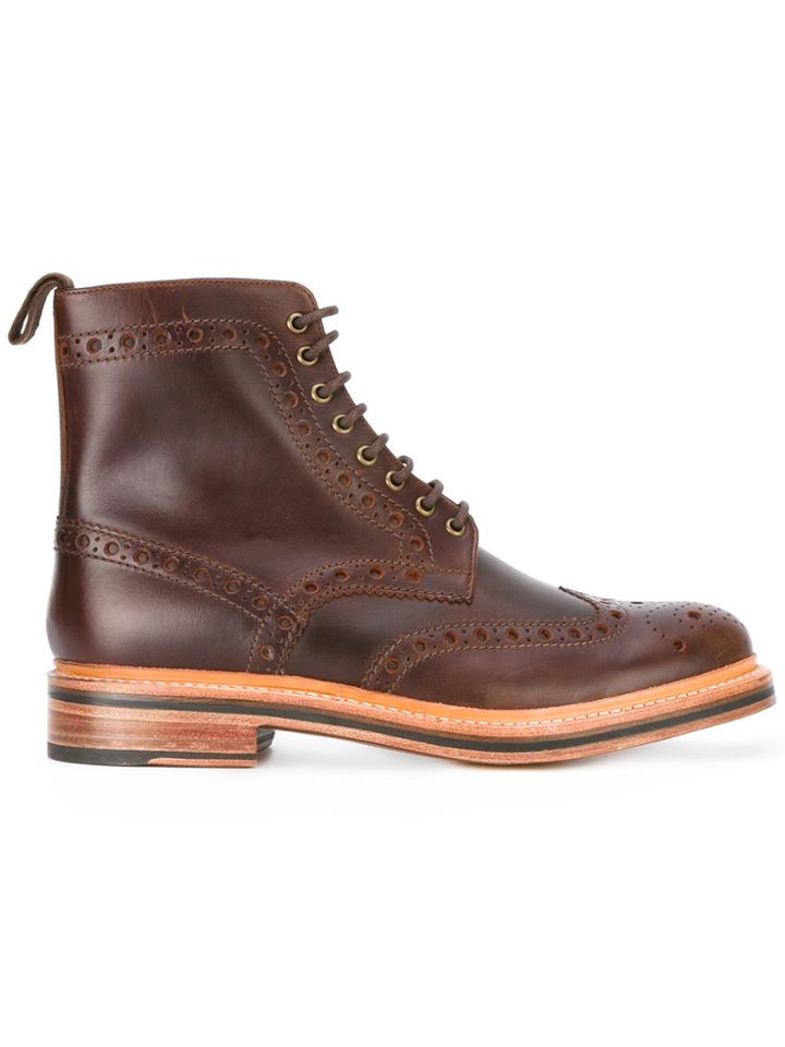 Grenson Fred Boots - Brown
