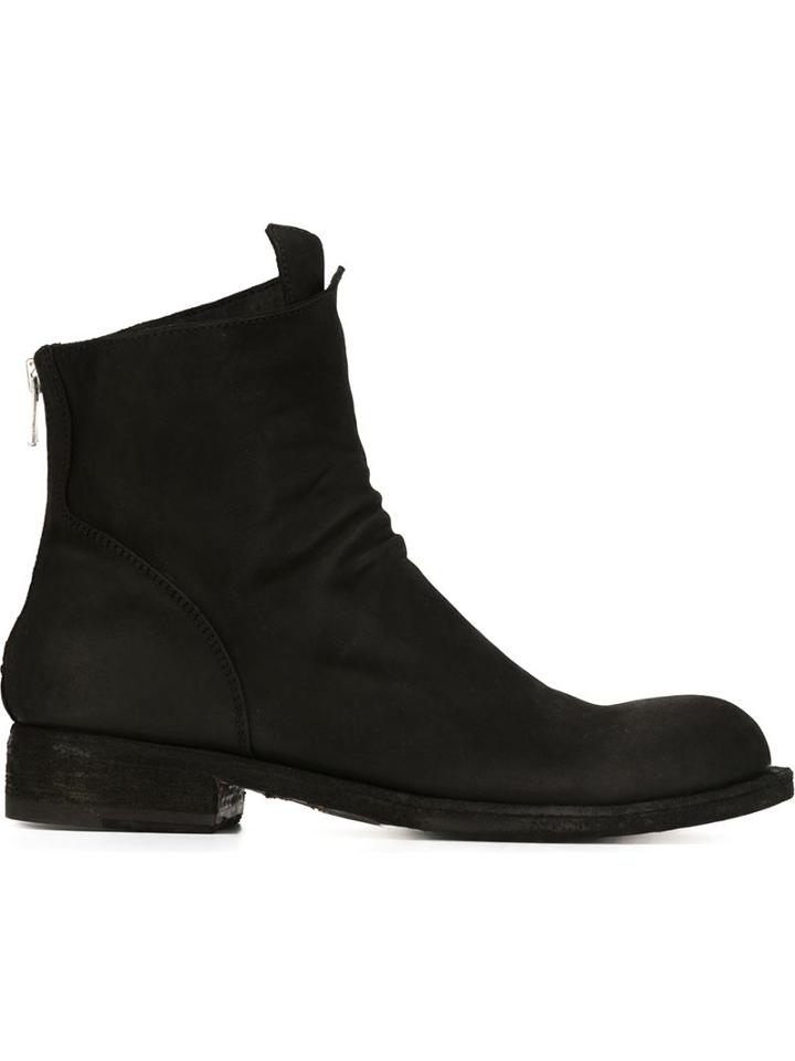 Officine Creative Back Zip Boots