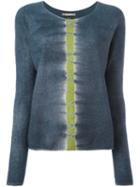 Suzusan Tie-dye Jumper, Women's, Size: Small, Grey, Cashmere
