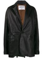 S.w.o.r.d 6.6.44 Single-breasted Oversized Blazer - Black