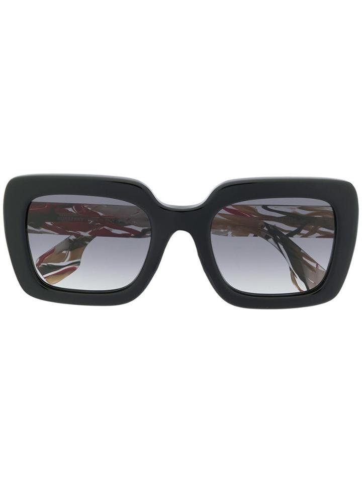 Burberry Eyewear Oversized Sunglasses - Black