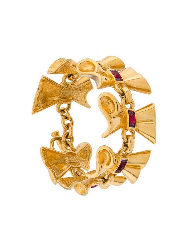 Lanvin Pre-owned 1970's Haute Couture Bracelet - Gold