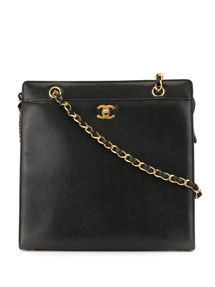 Chanel Pre-owned 1998 Cc Tote - Black