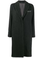 Brunello Cucinelli Straight Fit Coat - Grey