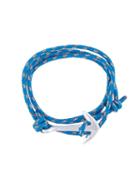 Miansai Anchor Wrap Bracelet, Adult Unisex, Blue