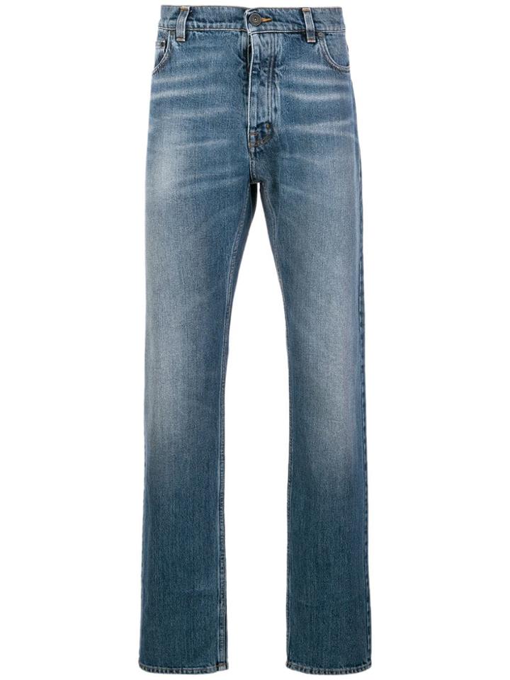 Kent & Curwen Straight Cut Jeans - Blue