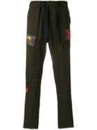 Sold Out Frvr Patch Detail Tracksuit Bottoms - Green