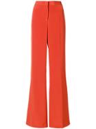 Tonello Wide Leg Suit Trousers - Yellow & Orange