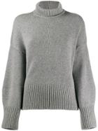 Loro Piana Turtle Neck Jumper - Grey