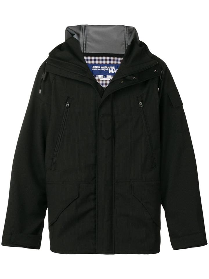 Junya Watanabe Man Hooded Jacket - Black