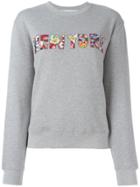 Msgm New York Sweatshirt - Grey