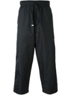 Blood Brother Cropped Track Pants, Men's, Size: Medium, Black, Polyamide
