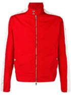 Moncler - Striped Sleeve Jacket - Men - Feather Down/polyamide/polyester - 3, Red, Feather Down/polyamide/polyester
