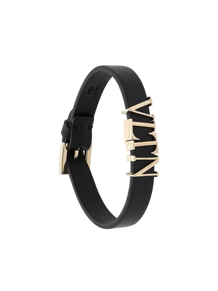 Valentino Valentino Garavani Vltn Bracelet - N95 Black Platinum