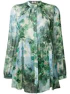 Max Mara - Printed Top - Women - Silk - 44, Green, Silk