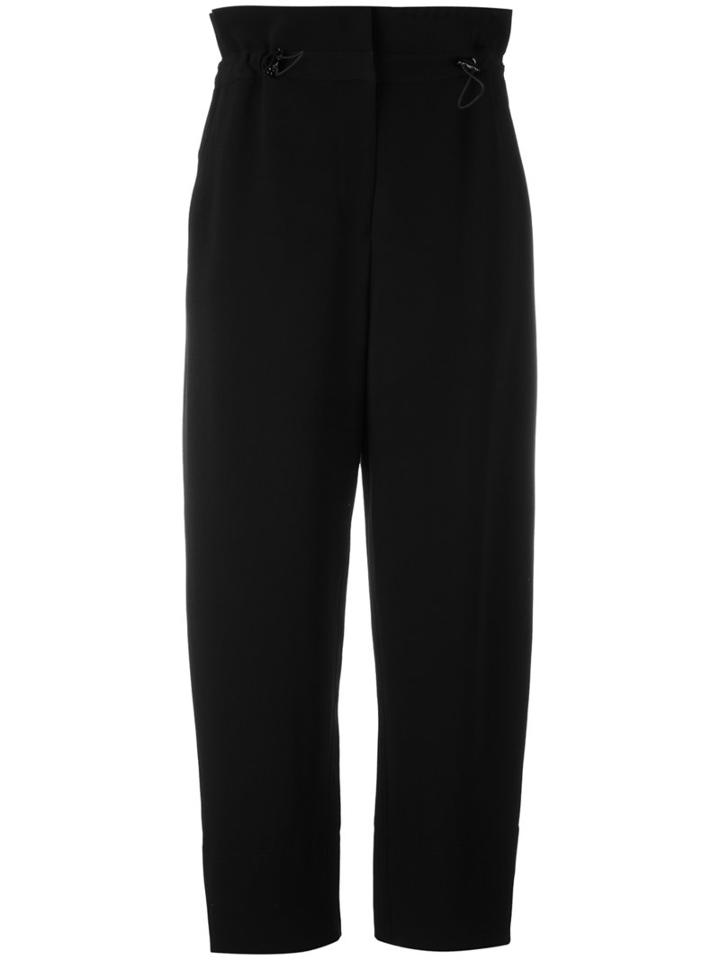 Stella Mccartney - Benni Trousers - Women - Spandex/elastane/acetate/viscose - 40, Women's, Black, Spandex/elastane/acetate/viscose