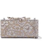 Jimmy Choo Celeste Lace Clutch - Metallic